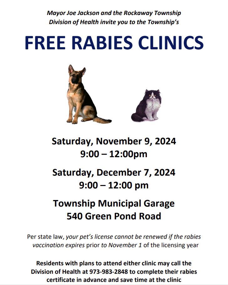 Rabies Clinic Flyer