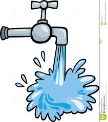 Picture of water faucet