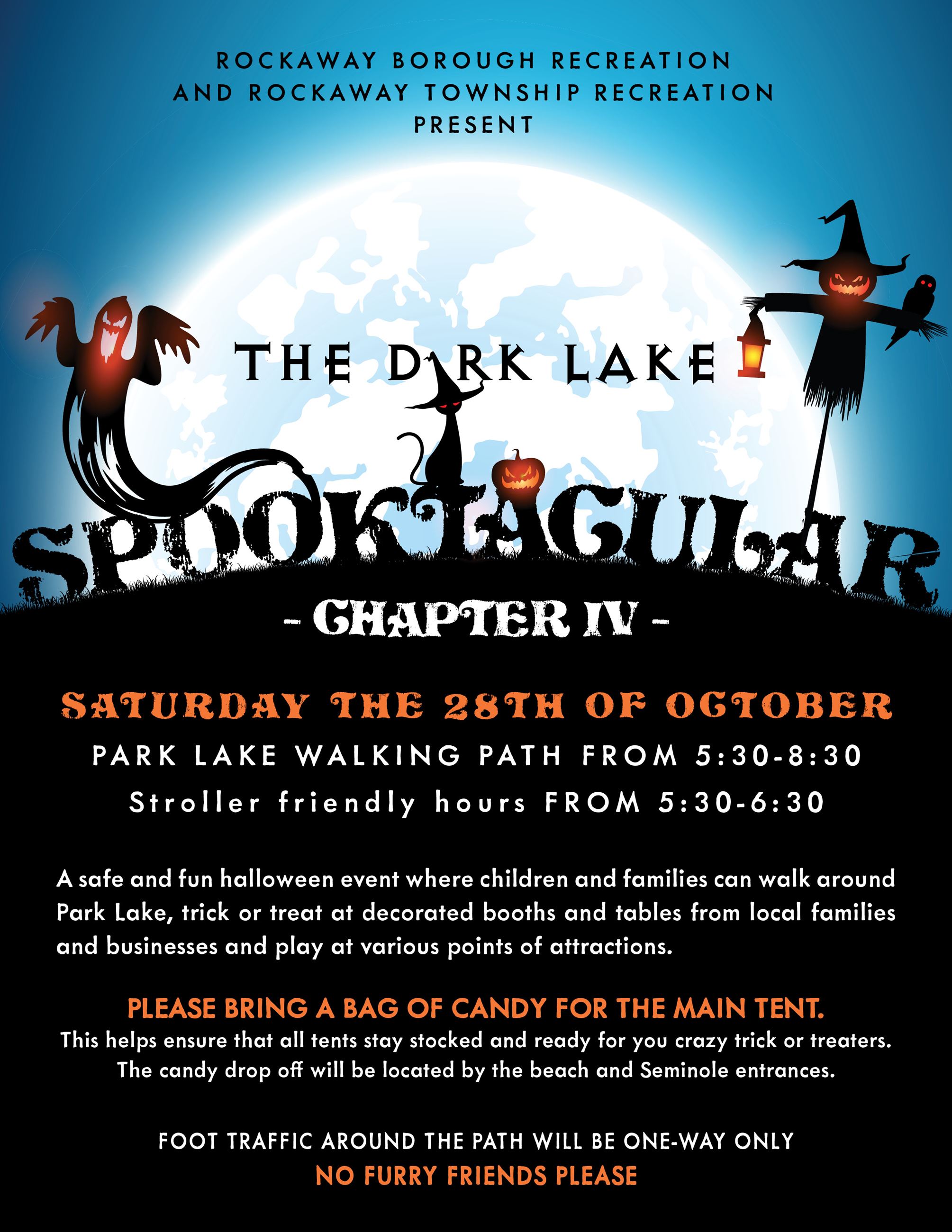 Spooktacular flyer 2023