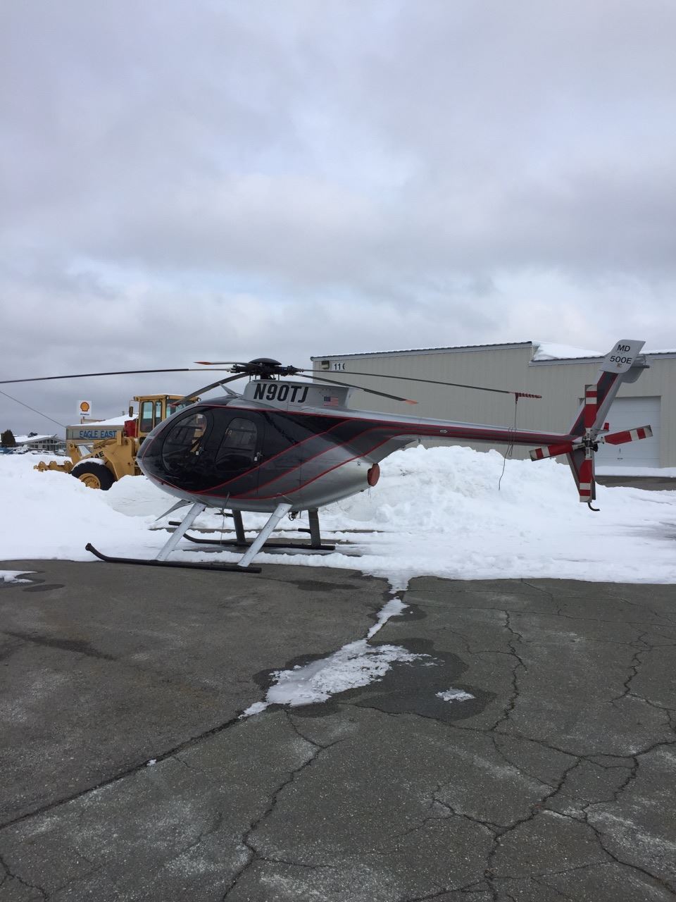 Picture of Helicopter for JCP&L inspections