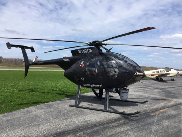 Picture of Helicopter for JCP&L inspections